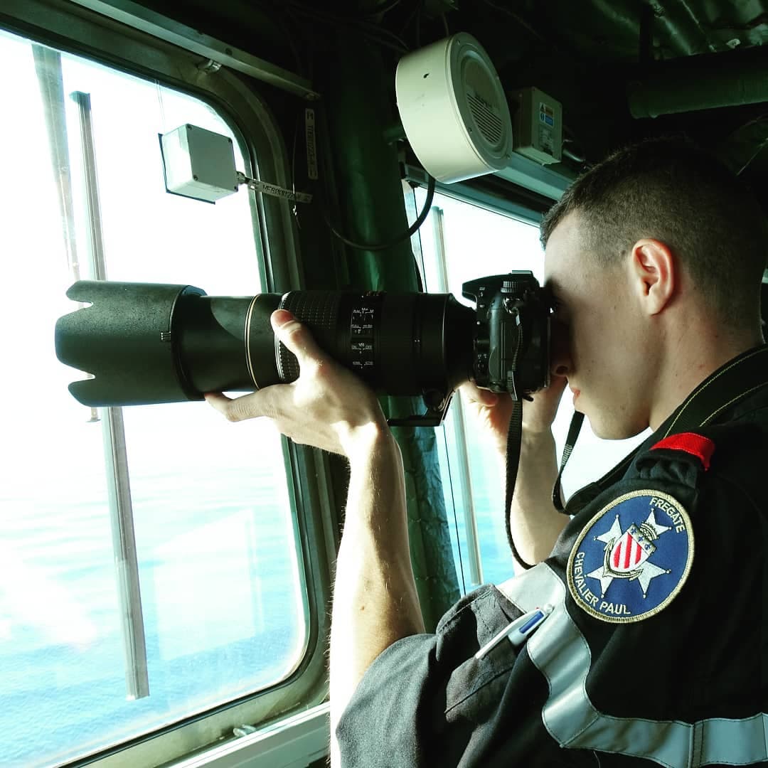 Peii Henry en mission militaire sur frégate, à 10 nautiques de la Syrie
