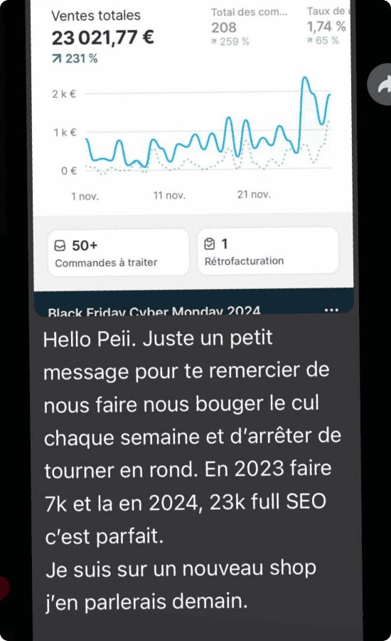 Témoignage 10 — club privé Momentum