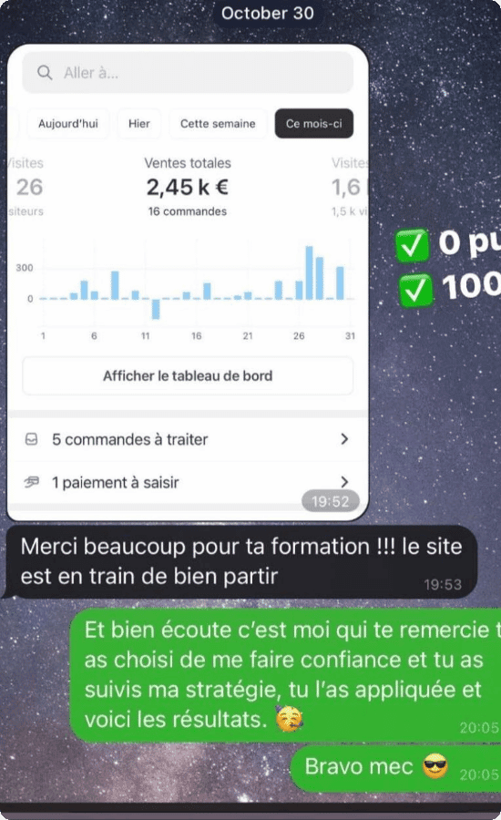 Témoignage 15 — club privé Momentum
