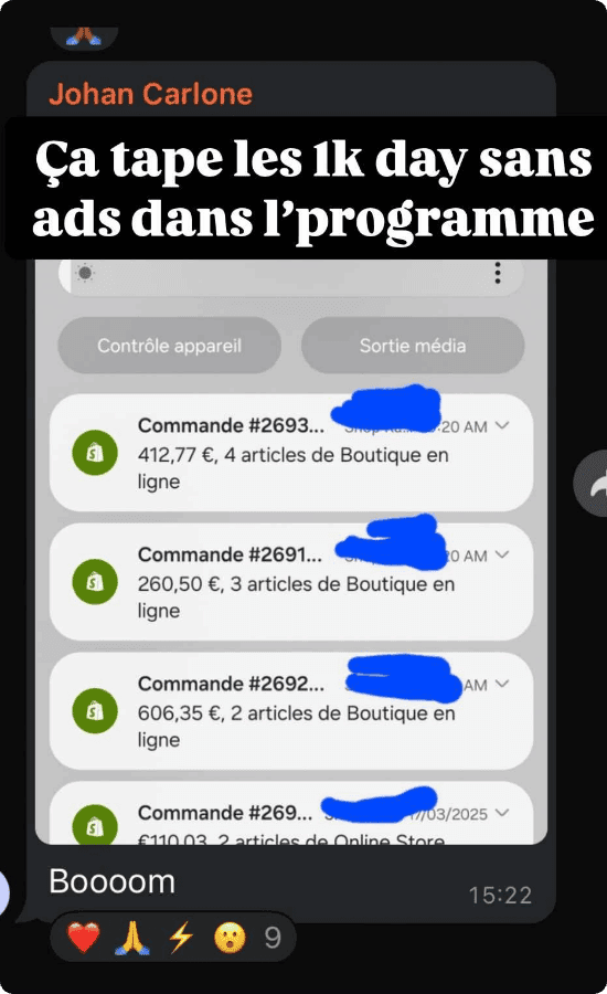 Témoignage 19 — club privé Momentum