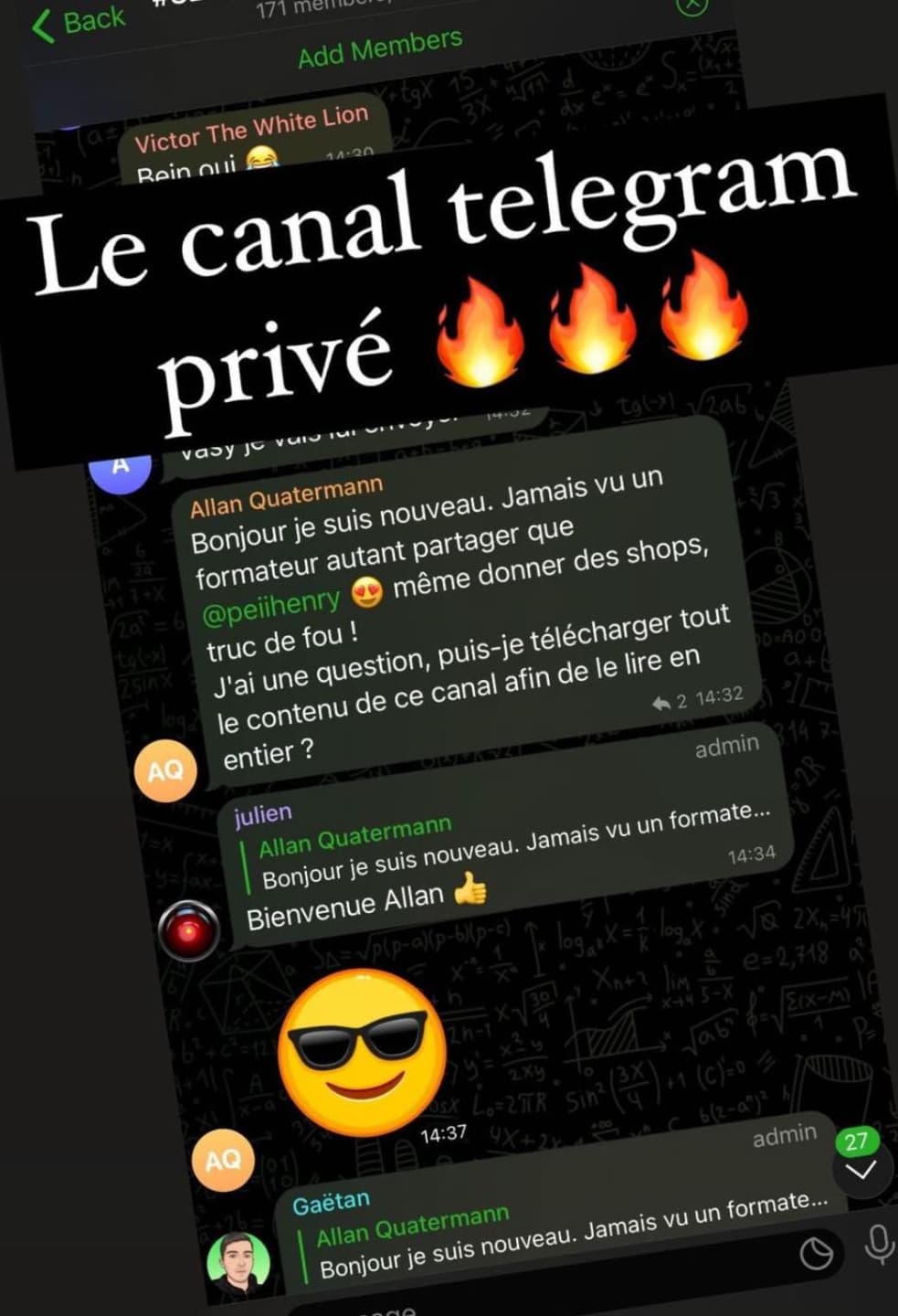 Témoignage 6 — club privé Momentum