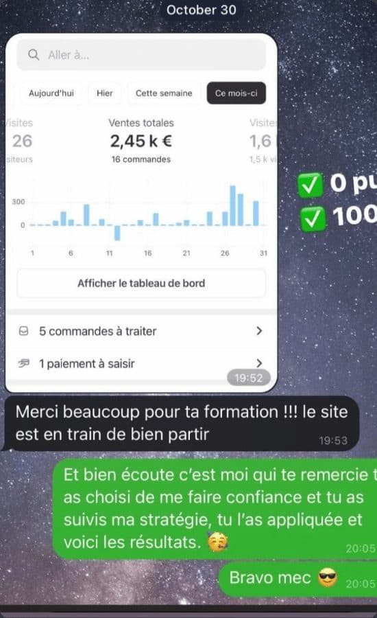 Retour membre 17 : club privé