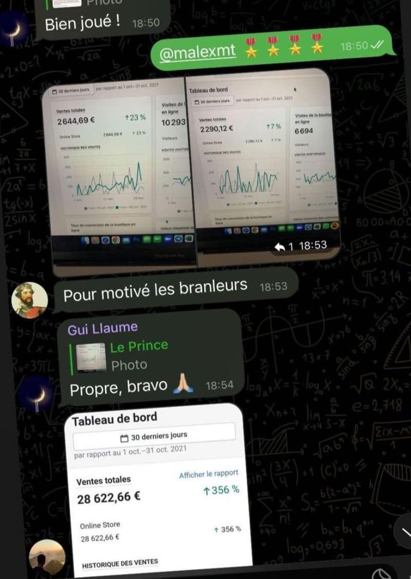 Retour membre 19 : club privé
