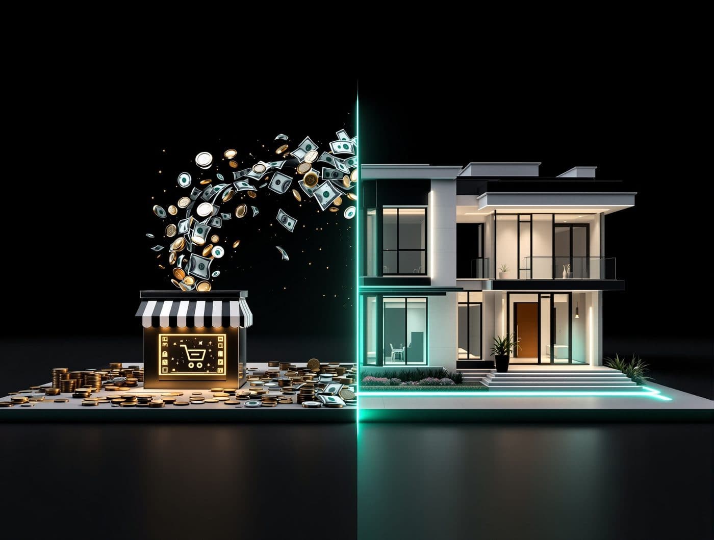 Du e-commerce machine à cash à l'investissement immobilier